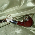 C6121-Cachimbo plastificado em castanho