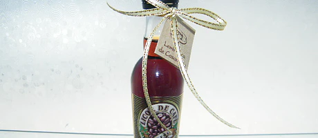 Destacados: C6155- Garrafinha com Licor de Café decorada